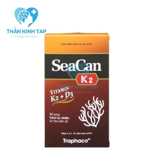 SeaCan K2 - Hỗ trợ giúp hệ xương và răng chắc khỏe